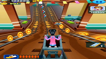 Subway Princess Runner Game - Fun Rail Run by Clown | Android/iOS Gameplay HD 2022
