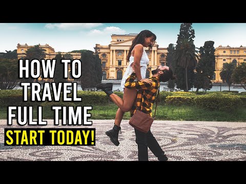 6 Tips HOW you can TRAVEL Full Time Even if You're Broke - Become a Digital Nomad - 동영상