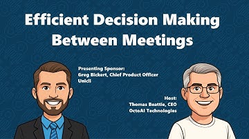 Efficient Decision Making Between Meetings