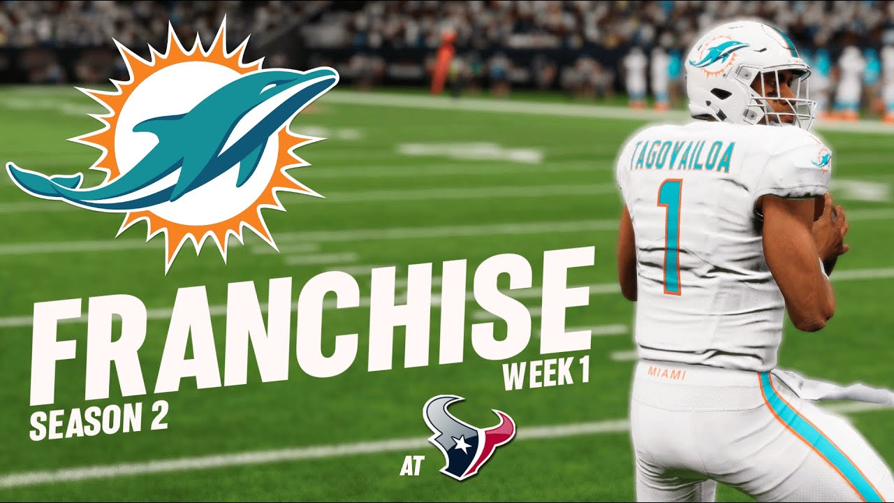 SEASON 2 BEGINS!! Week 1 at Texans | Madden 21 Miami Dolphins Franchise