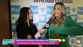 Boxeadora Inaé Barros é Homenageada na Alesp por sua Trajetória no Esporte