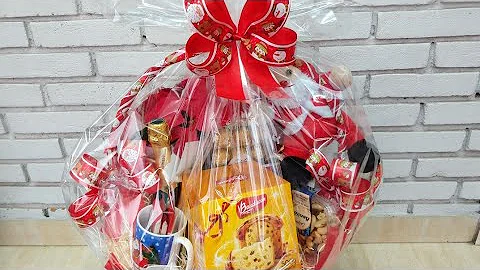 Quais os itens de uma cesta de Natal?