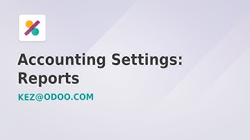 Accounting Settings: Reports - Odoo 17 (Part 3 of 5)