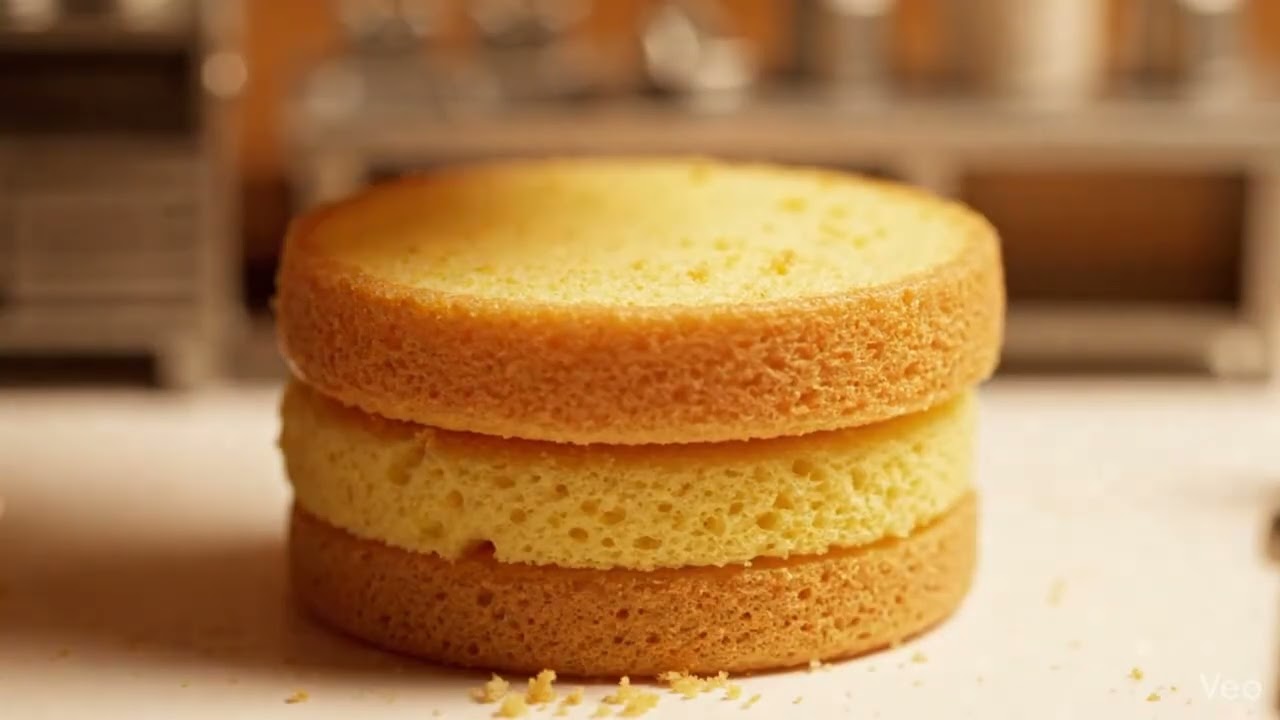 Tiny Workers Build a Soft Sponge Cake ASMR | #1