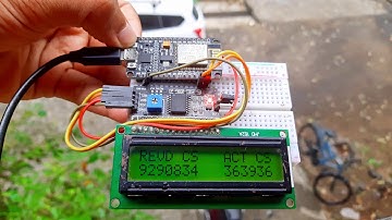 Corona Virus tracking device using ESP8266 WiFi Module and 16x2 LCD Display