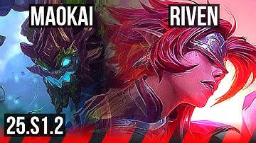 MAOKAI vs RIVEN (TOP) | NA Master | 25.S1.2