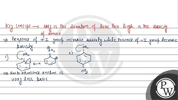 The correct increasing order of basic strength for the following compounds is (I) (II) (III) (a)...
