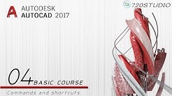 Autocad 2017 - Commands and shortcuts - Beginners Tutorial 04 - Durasi: 5.21. 