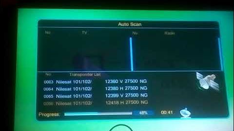 How to scan channels on  decoders