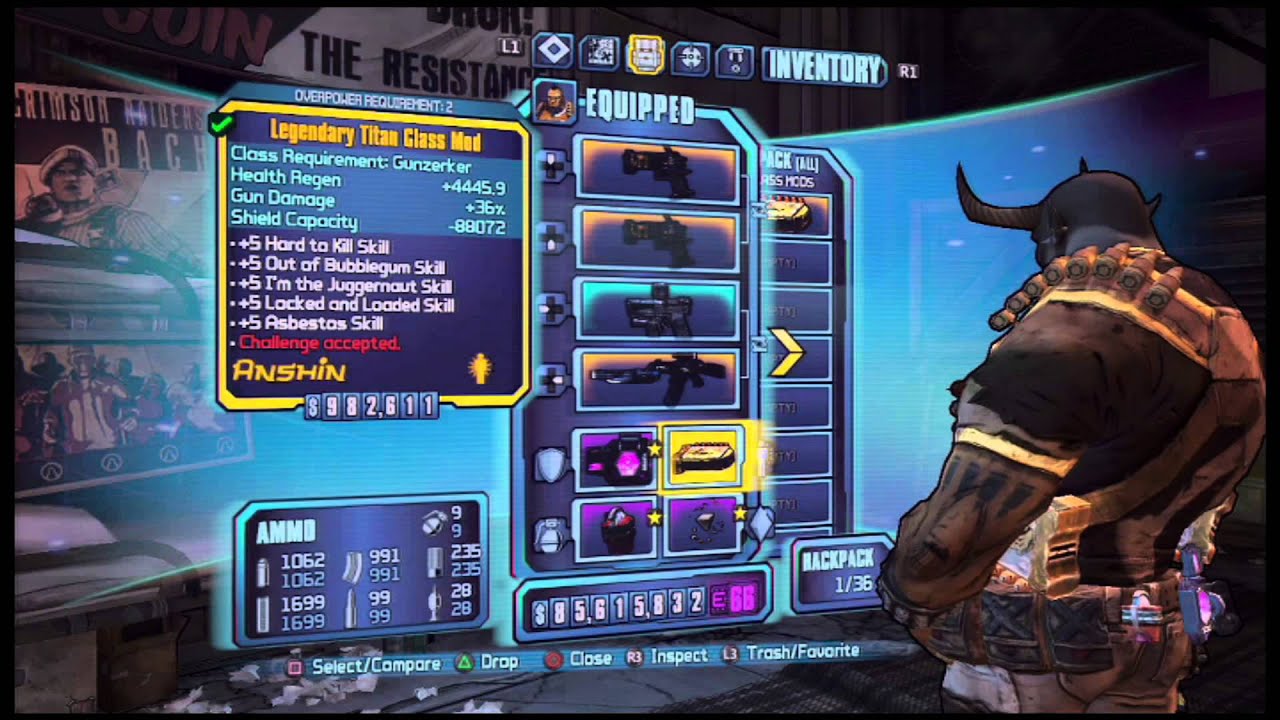 Borderlands 2 Weapon Mod