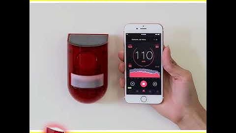 Đèn báo động Solar Alarm