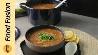 Schezwan Soup Recipe By Food Fusion