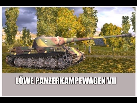 Video: Супер оор танк Panzerkampfwagen VII Lowe (Lion)