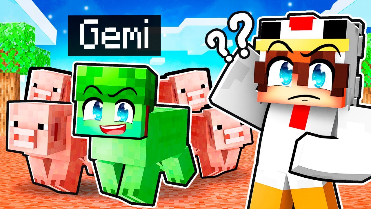 J'ai TRICHÉ en CACHE-CACHE en étant un MOB sur Minecraft !