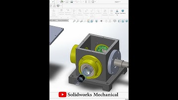 Assembly of 4-WAY Bevel Gear Box | Industrial design |@DesignWithAjay@Sw-tcNet
