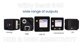 WiDy SenS 640 - HDR & High sensitivity SWIR camera