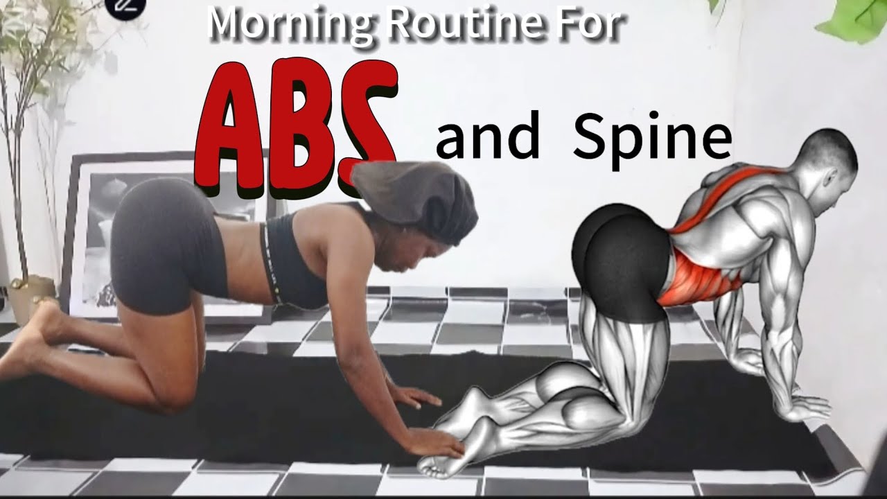 Morning Core Workout: 8-Minute Routine for Flat Abs & Stronger Spine # ...
