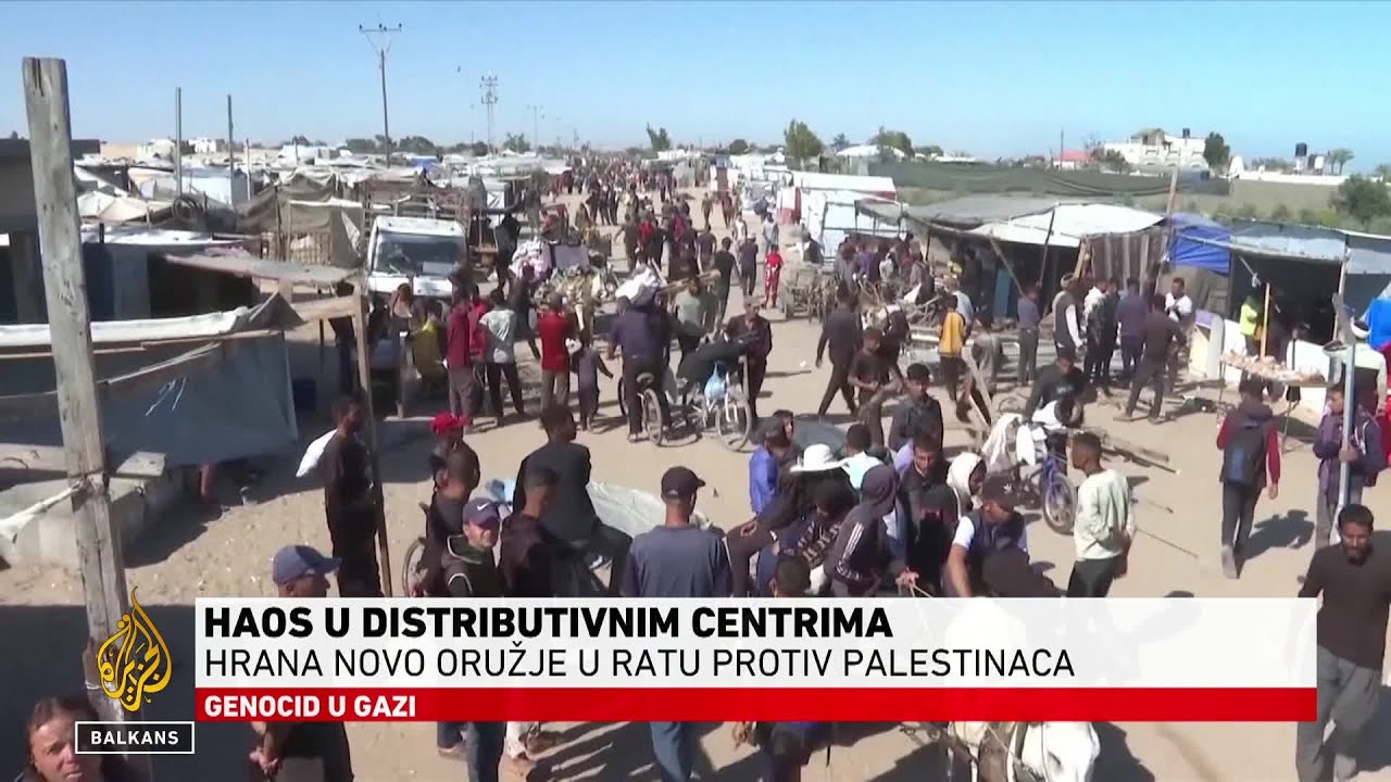 تحولت مراكز توزيع المساعدات في غزة إلى مواقع للفوضى والنهب.