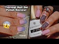 BORN PRETTY Thermal Nail Gel Polish Review | Temperature Colour Changing Nail Polish 😱