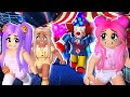 If you go to this HAUNTED circus, these clowns will catch you... Roblox Circus Trip!