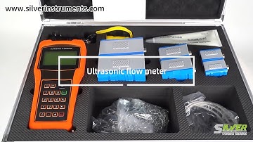 Clamp‑on ultrasonic flowmeter designed for clean water and light homogeneous liquids