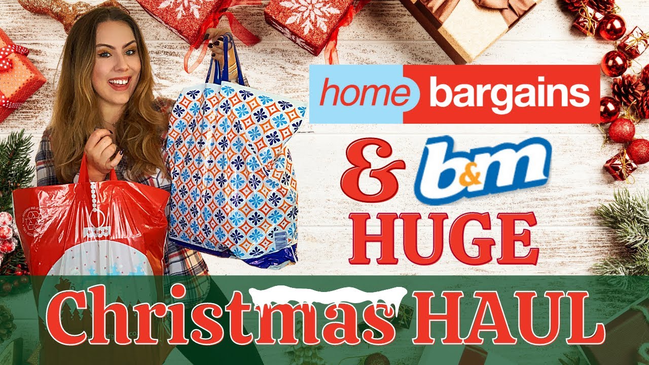 NEW IN HOME BARGAINS & B&M CHRISTMAS HAUL 2021! YouTube