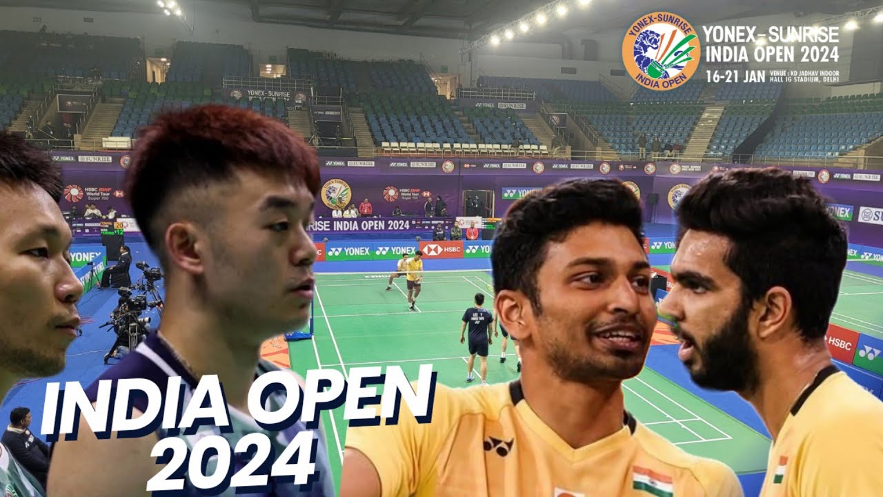 ARJUN MR/DHRUV KAPILA VS LEE YANG/WANG CHI:YONEX SUNRISE INDIA OPEN ...