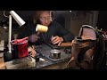 8mins let you know how to Handmade for the leather Biker saddle bags for your motorcycle in Taiwan