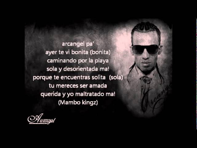 arcangel - bonita (letra) class=