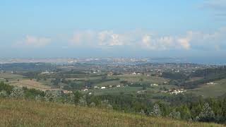 Vistas a Santander desde La Virgen del Camino. Hoz de Anero. Ribamontán al Monte.