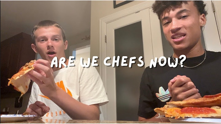 we made pizza at 1 AM...