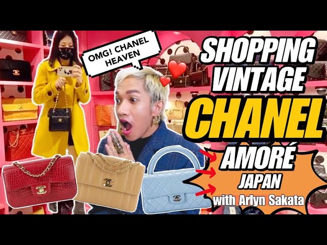 SHOPPING VINTAGE CHANEL @ AMORE JAPAN w/ @ArlynSakata