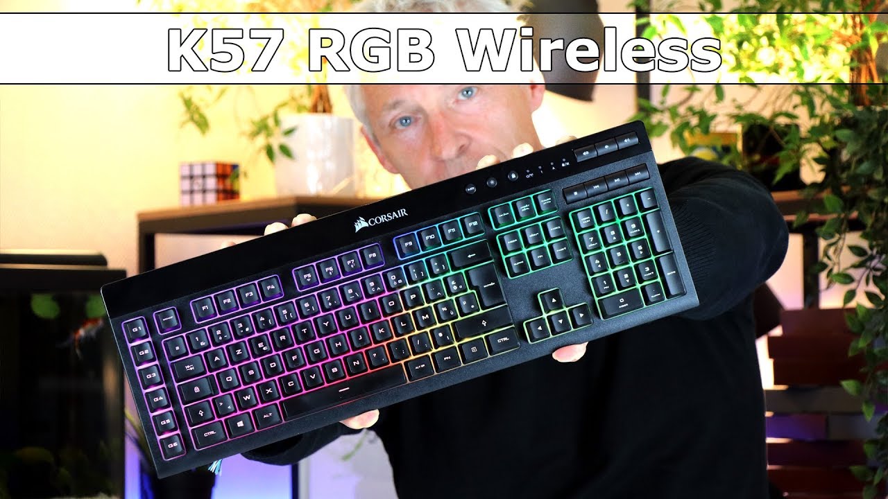 Test du Corsair K57 RGB Wireless : clavier sans fil avec dômes en caoutchouc