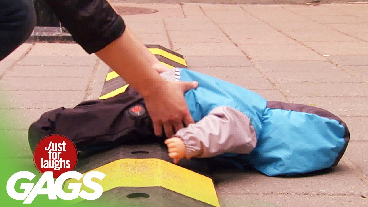 Baby Found On The Road!  | Just for Laughs Compilation