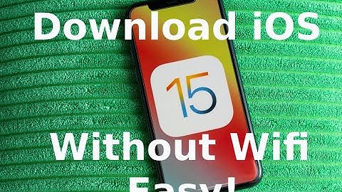 How To Download iOS 15 without WiFi or Computer - Install iOS15 Update Using Mobile Data