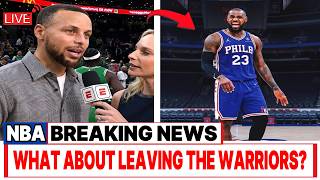 Stephen Curry Finally Breaks His Silence After LeBron Rejected the Warriors