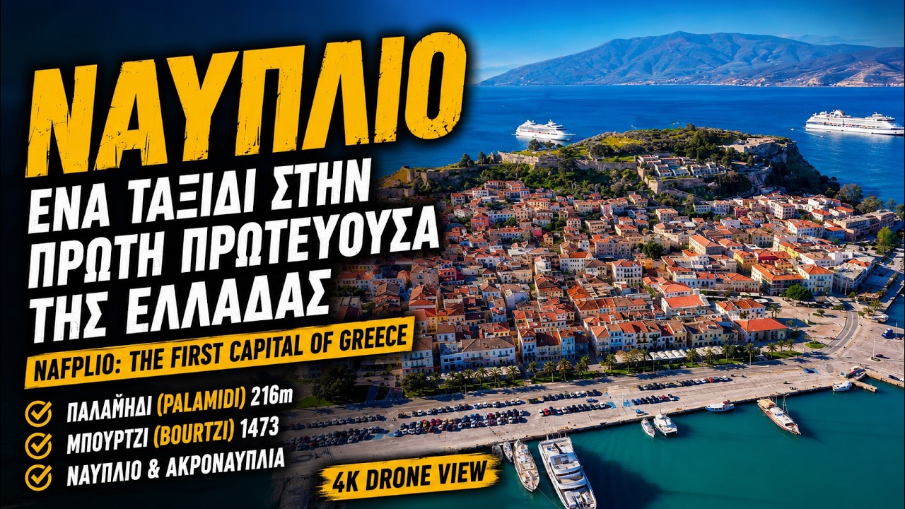 Ναύπλιο: Ένα Ταξίδι στην Πρώτη Πρωτεύουσα της Ελλάδας | Nafplio: The First Capital of Greece