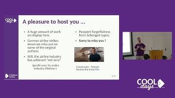 Summary & Closing by Michael Meeks 🆒 #COOLDays 2023