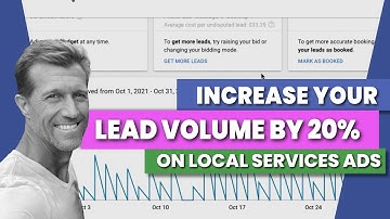 INCREASE Google Local Service Ads LEAD VOLUME By 20% 🔥(Booking Feature)