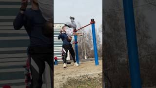 обучение лач гейнер 😍#workout #fup #турник #улица #рекомендации #сальто #спорт