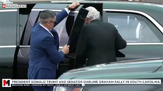 🇺🇸 President Trump Welcomed by Governor McMaster in South Carolina for Darline Graham Rally