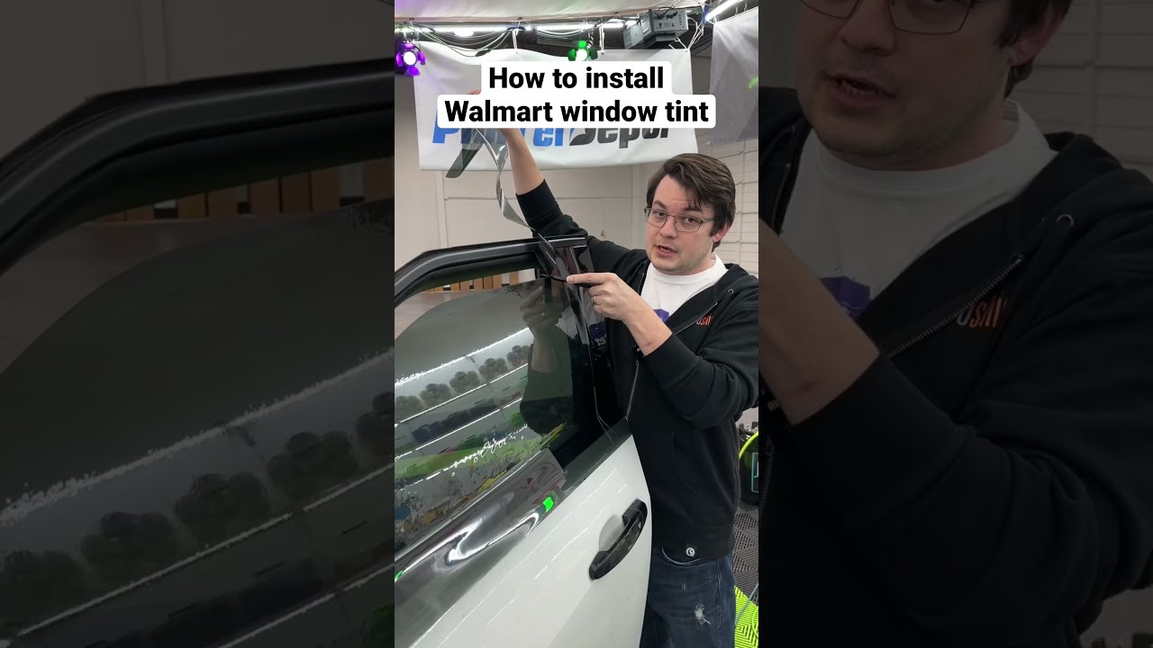 Learn Tint In 60 Seconds Windowtint Tintingwindows Glass Cars Diy Diycrafts Walmart
