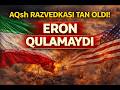 AQSh Razvedkasi Tan Oldi Eron Qulamaydi