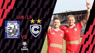 Alianza Atlético 0-1 Cienciano: resumen con sonido ambiental del partido de hoy por Liga1 2024