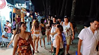 This is BORACAY White Beach Path on April 15 2024 Night Life