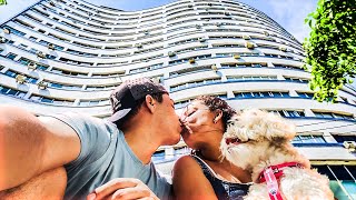 TOUR PELO APARTAMENTO NOVO QUE VAMOS FICAR! 😍
