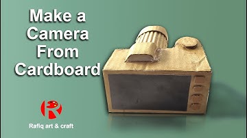 How to make DSLR camera from cardboard || DIY Canon Dslr | DIY Camera | Cardboard Craft Ideas