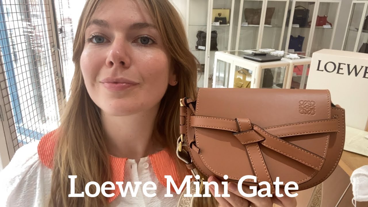 The Gate Shoulder Bag by #Loewe is the perfect fall bag with a