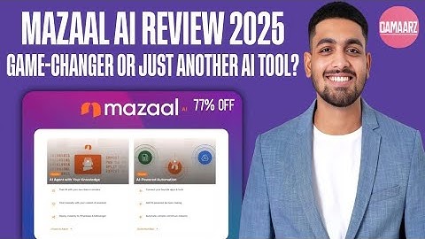 Mazaal AI: Build Smart AI Agents to Automate Your Business in Minutes!