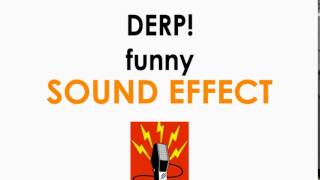 Derp Sound Effect ♪